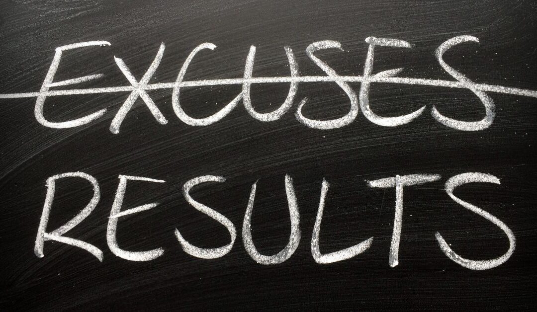 No more excuses!